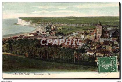 CPA Le Treport Panorama