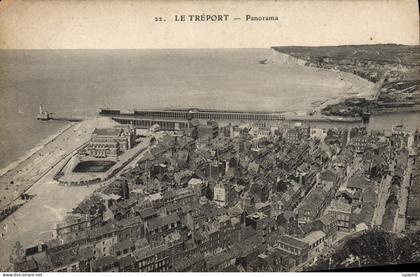 CPA Le Treport Panorama