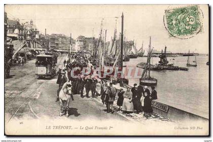 Le TReport CPA le quai Francois 1er