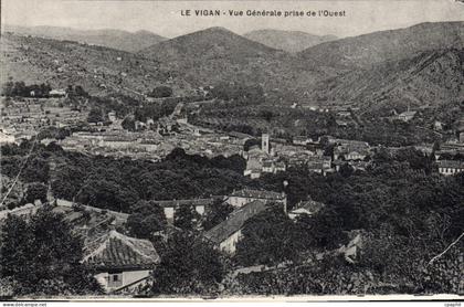 CPA Le Vigan Vue Generale Prise De I'Ouest