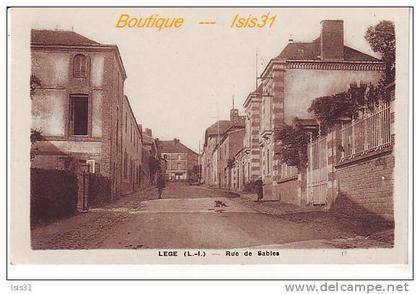 Dép 44 - RF19489 - Legé - Rue de Sables - bon état