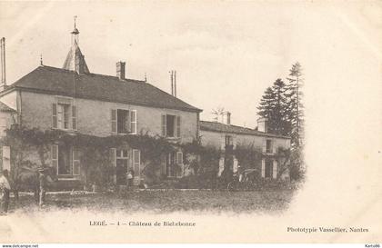 legé * le château de richebonne * attelage