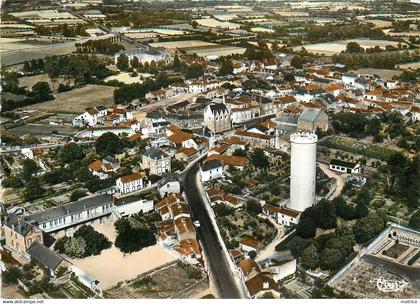 Legé - vue générale aérienne.