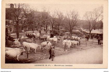 Lembeye - Marché aux bestiaux