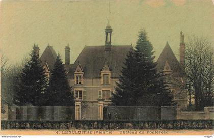 LENCLOITRE : CHATEAU DU PONTEREAU