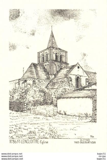 Lencloitre - église