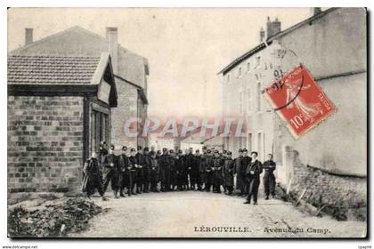 Lerouville - Avenue du Camp CPA