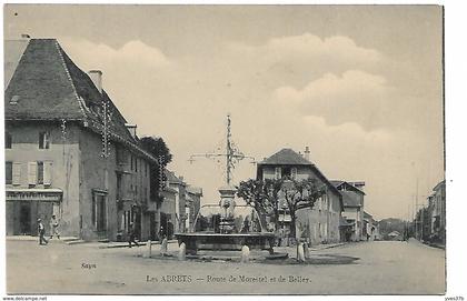 LES ABRETS - Route de Morestel et de Belley