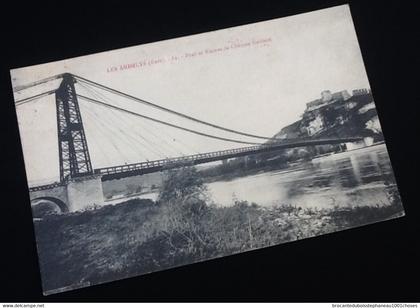 27 Les Andelys Pont et Ruines du Château Gaillard