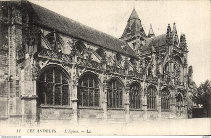 CPA Les Andelys L'Eglise