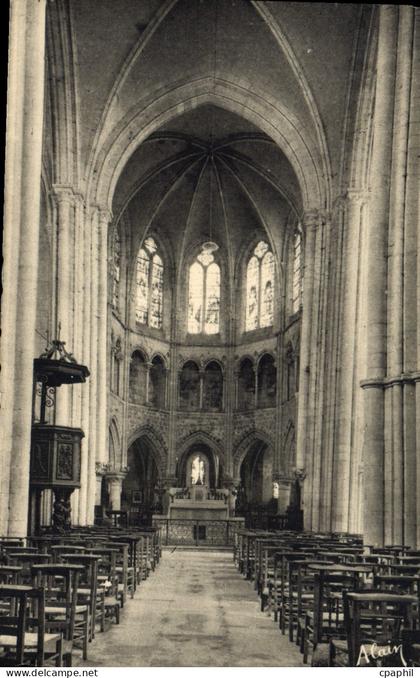 CPM Les Andelys Interieur De I'Eglise Saint Sauveur