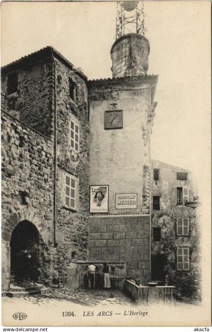 CPA LES ARCS-sur-ARGENS L'Horloge (1110766)