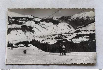 Cpsm, Les gets, le téléski de la Turche et le col des Gets, Haute Savoie 74