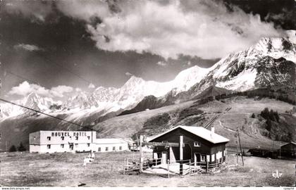 CPA Les Houches Mont Blanc gare inférieure