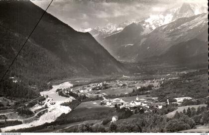CPSM Les Houches Mont Blanc Vue Generale