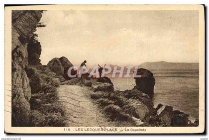 CPA Les Lecques plage La Capelude