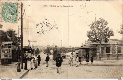 CPA Les LILAS La barriere (569618)