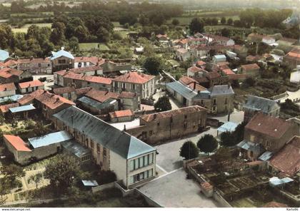 les lucs sur boulogne * vue aérienne du village