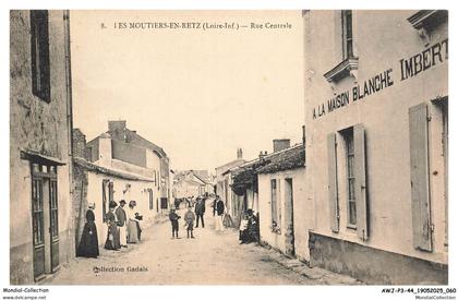 AWJP3-0123-44 - LES MOUTIERS-EN-RETZ - Rue centrale
