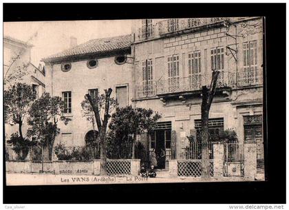 07 LES VANS Poste, animée, ed Brunel, 192?