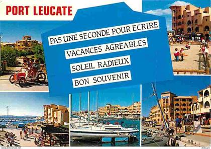 11 - Leucate - Port Leucate - Multivues - Voiture à pédales - CPM - Voir Scans Recto-Verso