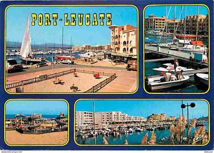 Carte Postale - 11 - Leucate - Port Leucate - Multivues - Automobiles - Bateaux - CPM - Voir Scans Recto-Verso - Poscard