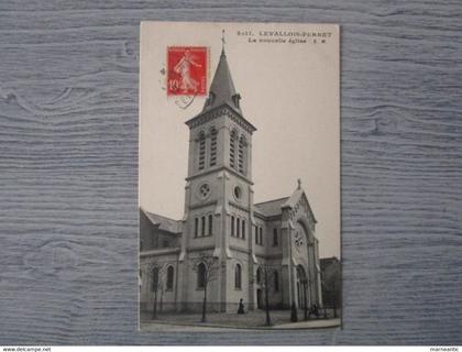 cpa Levallois-Perret(92)la nouvelle église