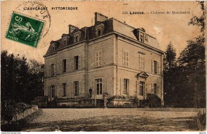 CPA L'Auvergne Pittoresque LEZOUX Chateau de MONTSABLE (409214)