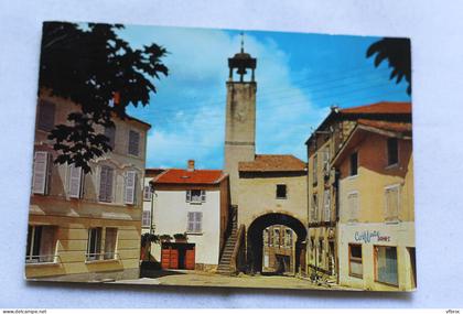 Cpm 1970, Lezoux, le vieux beffroi, Puy de Dôme 63