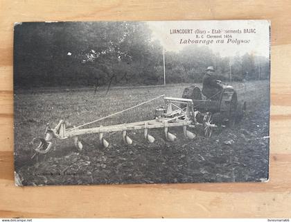 Carte postale Liancourt -Établissements Bajac