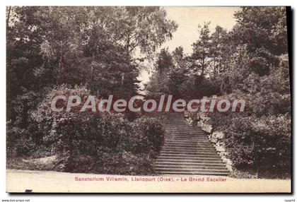 CPA Sanatorium Villemin Liancourt Le Grand escalier