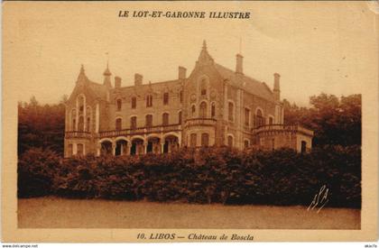 CPA Libos Chateau de Boscla FRANCE (1172056)