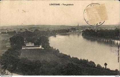 CPA Libourne Vue generale