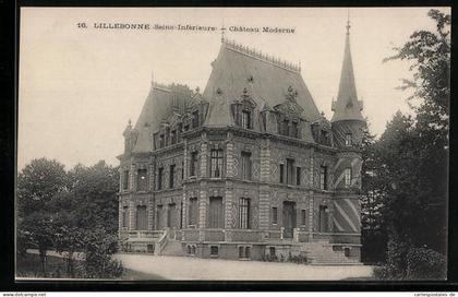CPA Lillebonne, Château Moderne