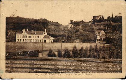 CPA Lillebonne Vue Sur le Chateau
