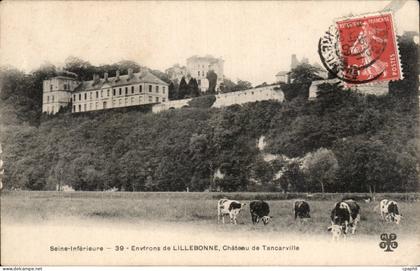 Environs de Lillebonne - Chateau de Tancarville - CPA