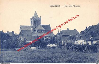 Vue de l'Eglise - Lillers - (62) Pas de Calais