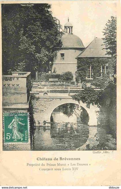 Carte Postale Ancienne - 94 - Limeil Brevannes - Château de Brévannes - CPA - Oblitération ronde - Voir Scans Recto-Vers