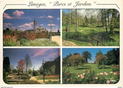 CPM Limoges Haute Vienne Limoges Parcs et Jardins