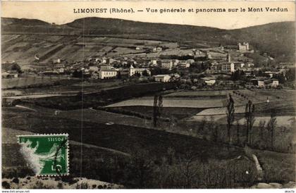 CPA Limonest - Vue Generale et Panorama sur le Mont Verdun (1036594)