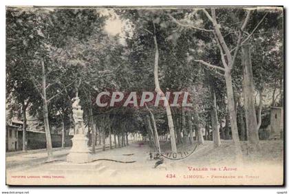 CPA Limoux promenade du Tivoli