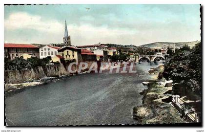 Limoux - Le Vieux Pont sur L'Aude - CPA