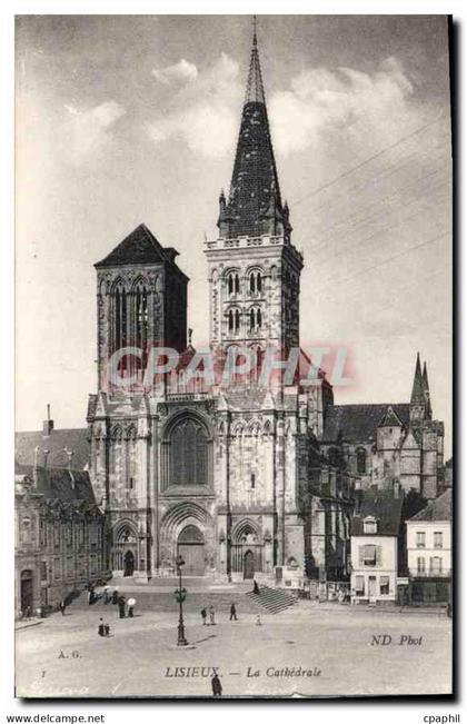 CPA Lisieux La Cathedrale