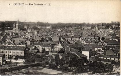 Lisieux CPA Vue generale