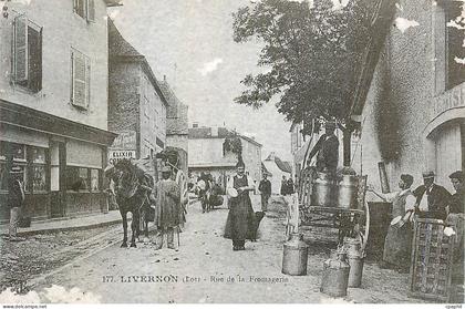REPRO Livernon (Lot) Rue de la Fromagerie