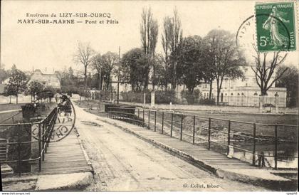 CPA Environs de Lizy sur Ourcq Mary sur Marne Pont et Paris