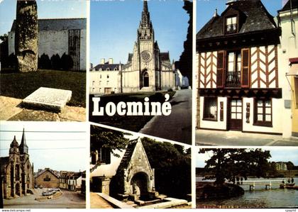 CPSM Locmine Place Des Martyrs De La Resistance
