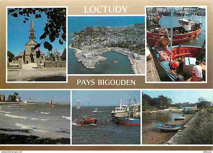 Carte Postale - 29 - Loctudy - Multivues - Bateaux - Plages - Voir Scans Recto Verso