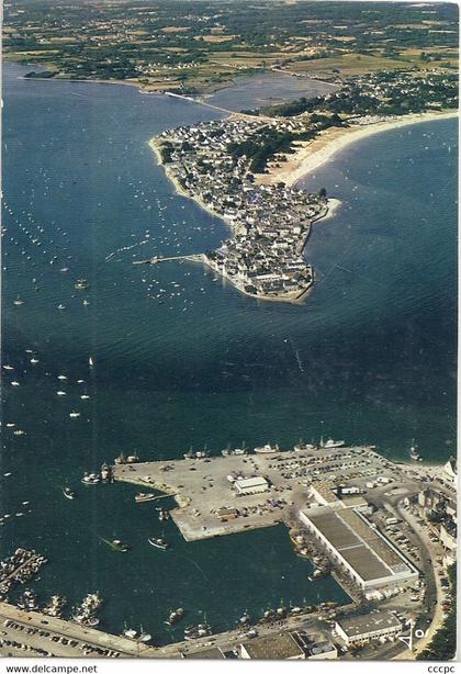 CPSM Loctudy Le Port et la vue générale sur Tudy