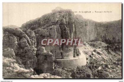 Environs de Lodeve CPA Tournant du PAs de